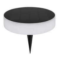 SVJETILJKA SOLARNA  - crna/opalna, Design, plastika (15,3/56,1cm) - Globo
