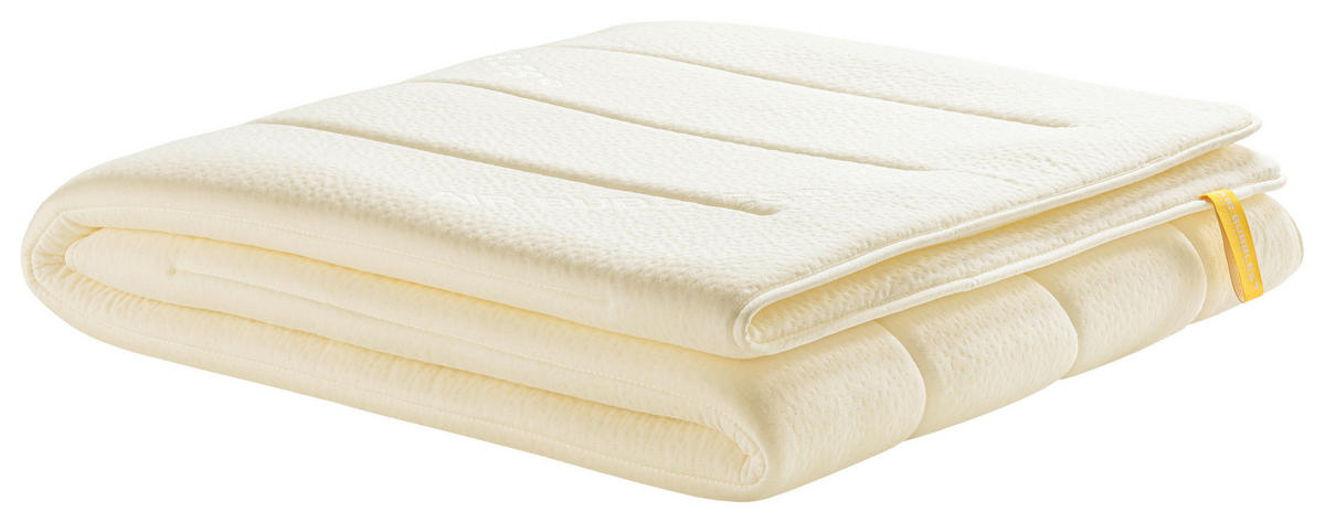 BETTDECKE 140/200 cm  - Creme, Basics, Textil (140/200cm)