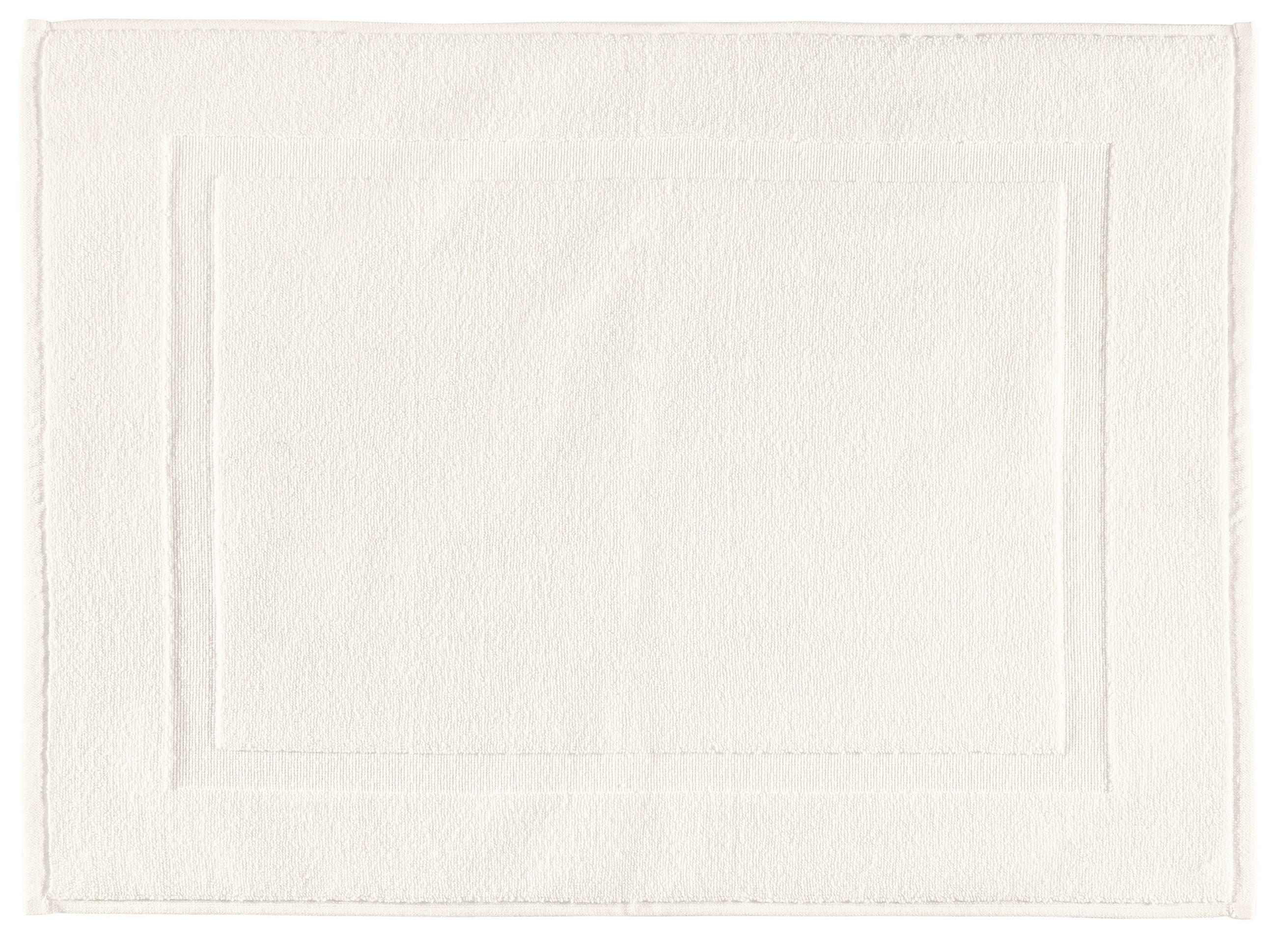 PROSTIRKA ZA KUPATILO  bela 70/50 cm  - bela, Osnovno, tekstil (70/50cm) - Esposa