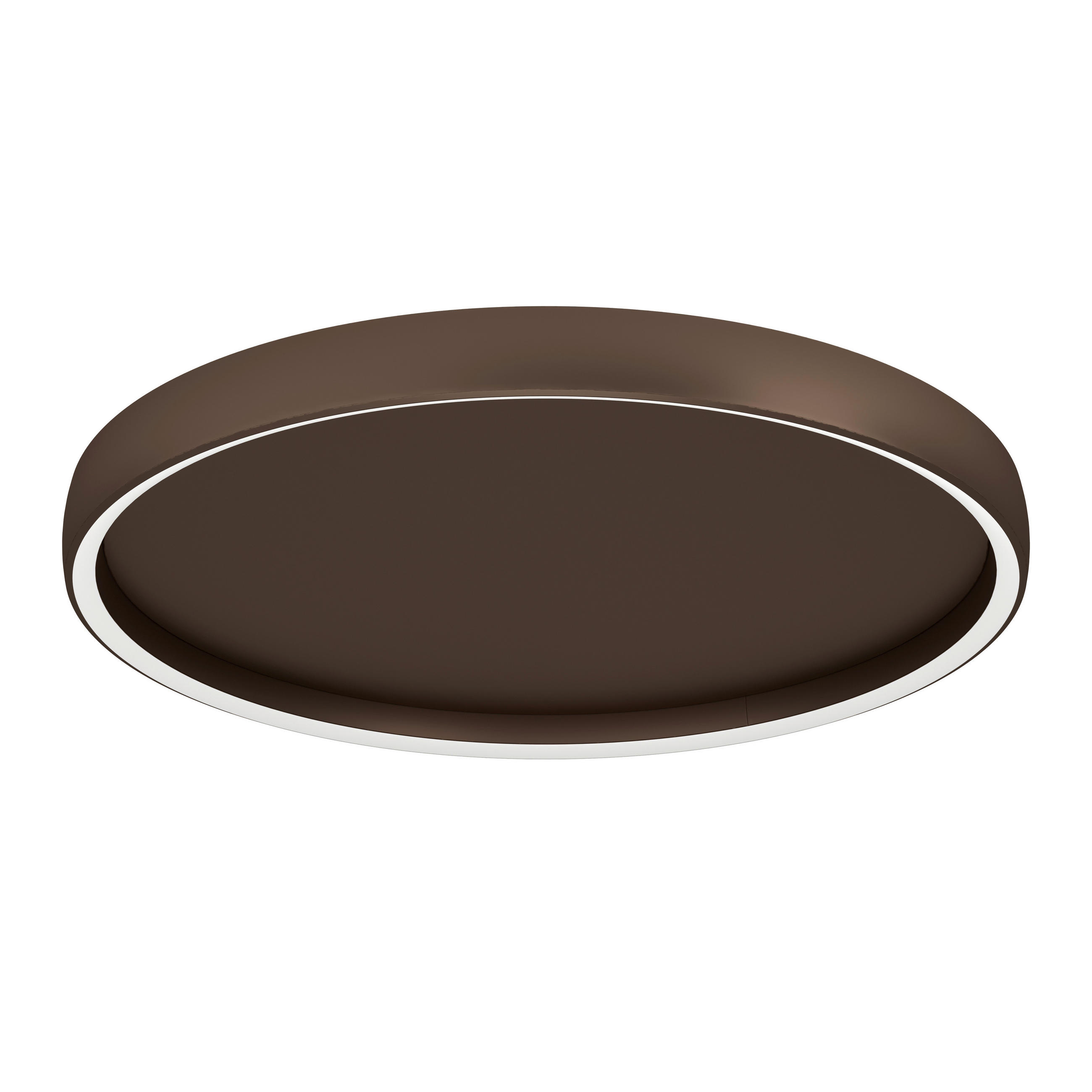 Eglo Led-Deckenleuchte Trabuco Braun, Schwarz, Weiß 55 cm
