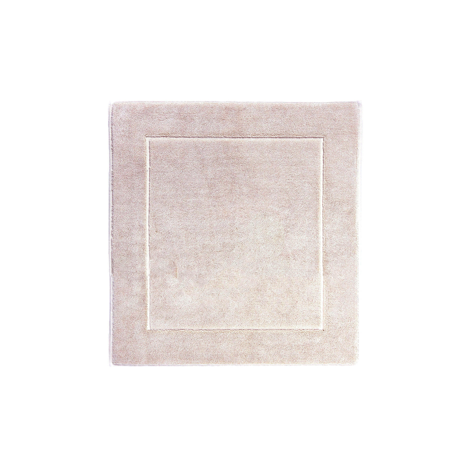 BADEMATTE London Hellrosa 60/60 cm  - Hellrosa, Basics, Kunststoff/Textil (60/60cm) - Aquanova