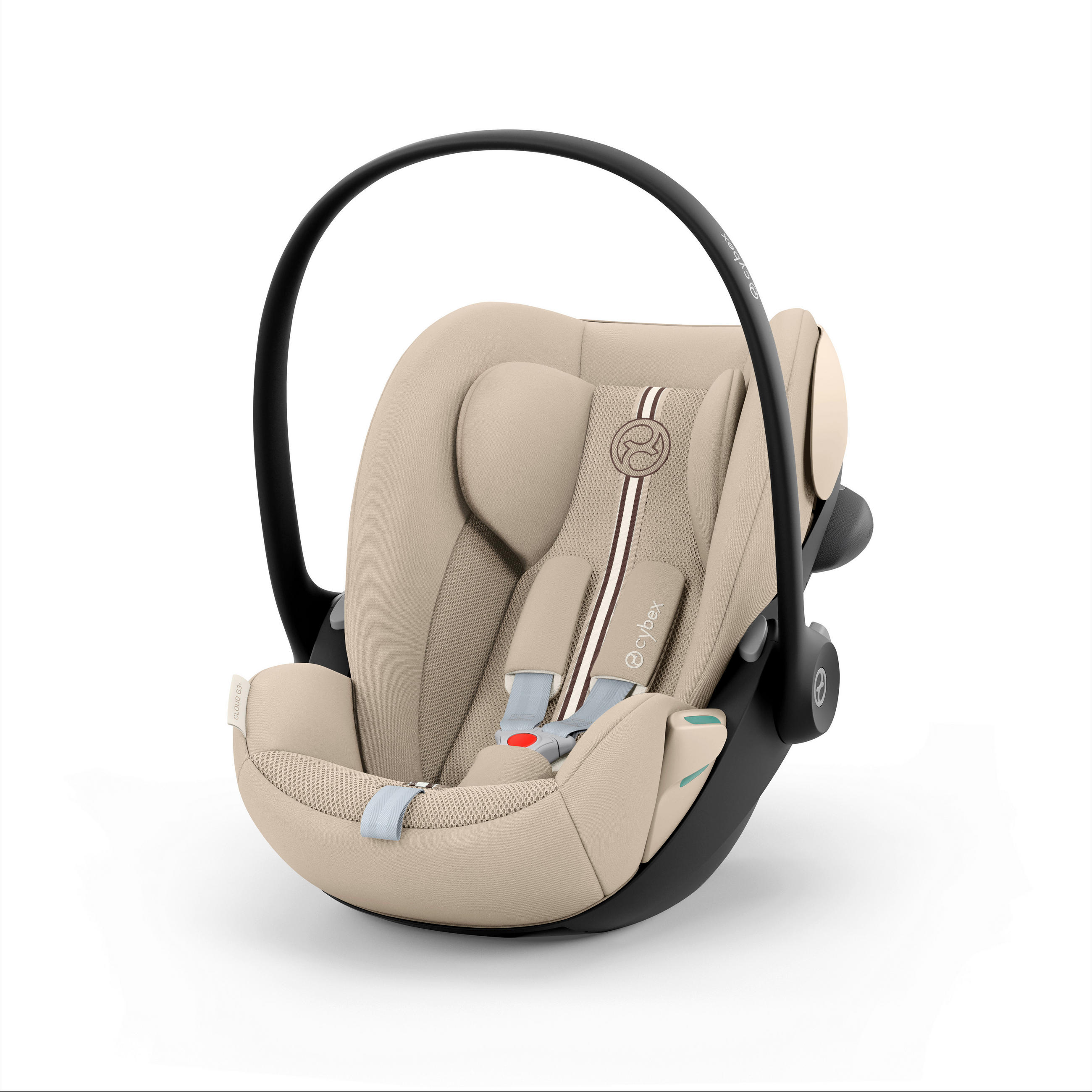 BABYSCHALE Cloud G3 Plus  - Beige, Basics, Kunststoff/Textil (68-72/43,5/35,5-59,5cm) - cybex GOLD