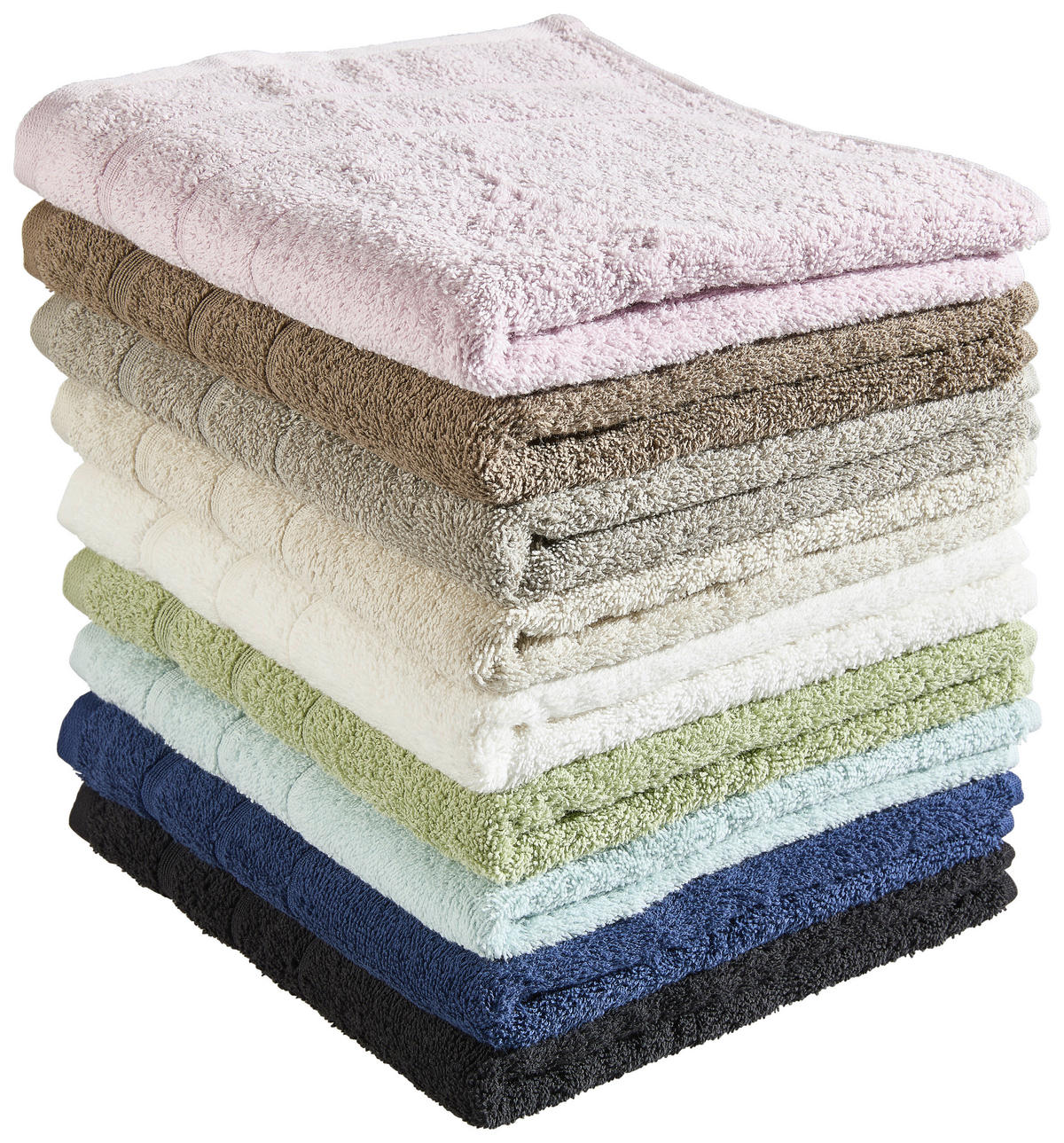 HANDTUCH MAKI Salbeigrün  - Salbeigrün, Basics, Textil (50/100cm) - Bio:Vio