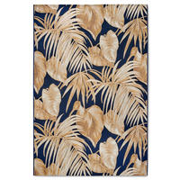 OUTDOORTEPPICH  für Terrasse und Balkon 160/235 cm Kollektion 1767 Goldfarben, Dunkelblau  - Goldfarben/Dunkelblau, Design, Kunststoff (160/235cm) - Villeroy & Boch