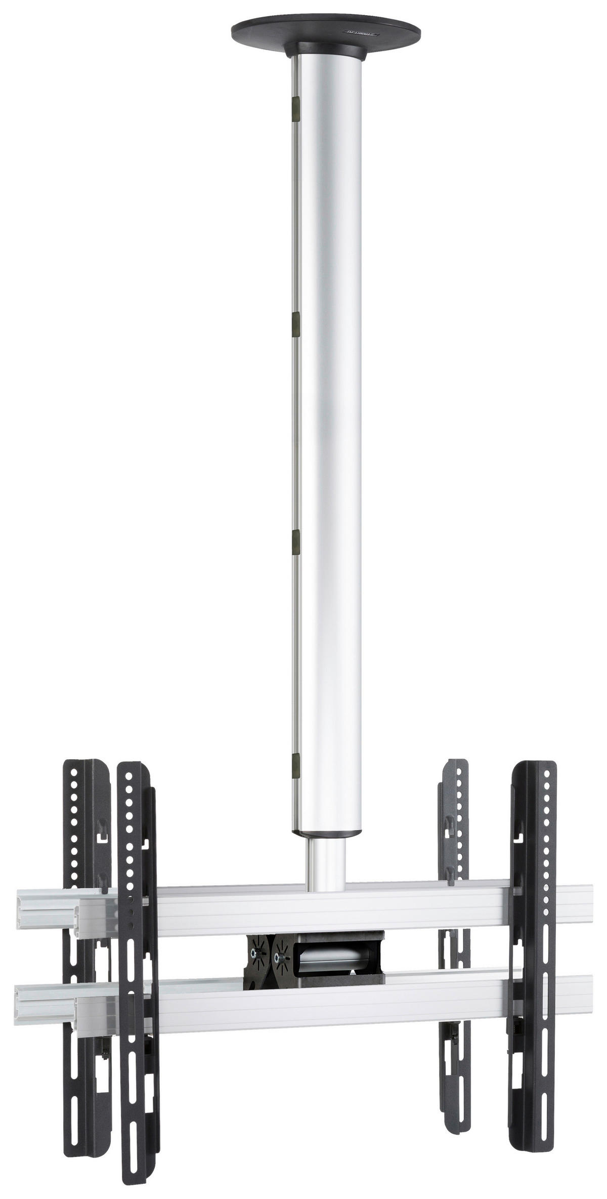 TV-HALTERUNG in Silberfarben  - Silberfarben, MODERN, Metall (62/127/19cm) - MID.YOU
