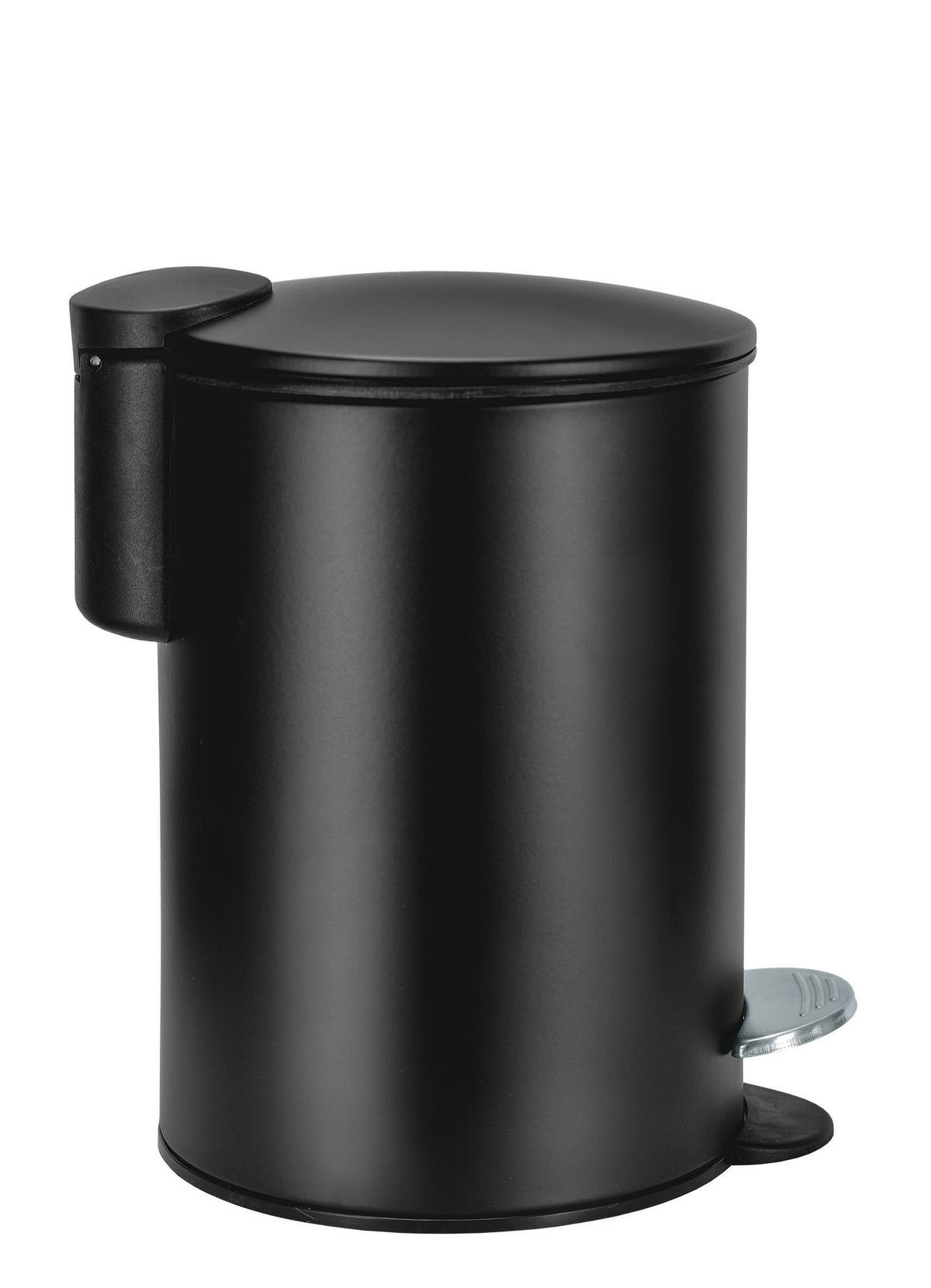 KOSMETIKEIMER Metall   - Schwarz, Basics, Kunststoff/Metall (17/23,6cm) - Kleine Wolke