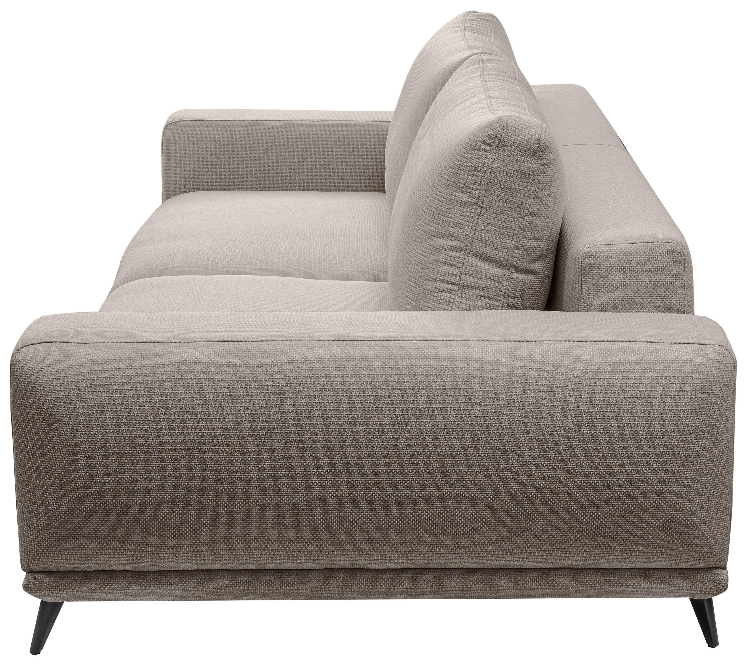 Thumbnail - Mid.you 2-Sitzer-Sofa, Hellbraun, Textil, Füllung: Silikon, 202x89x115 cm, Stoffauswahl, Wohnzimmer, Sofas & Couches, So...