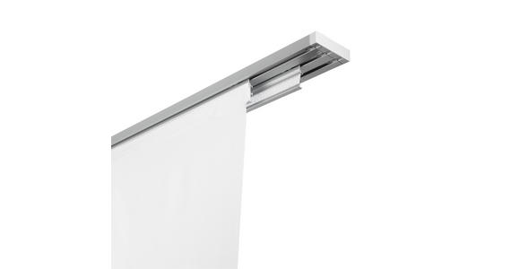 FLÄCHENVORHANGSCHIENE 160 cm - Alufarben, Design, Metall (160cm) - Homeware