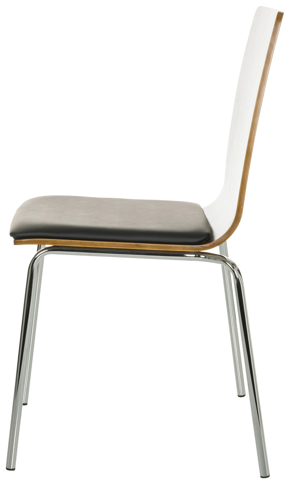 KONFERENČNÍ ŽIDLE - černá/barvy stříbra, Basics, kov/dřevo (50/86/55cm) - MID.YOU