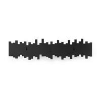 KUKA ZA ODEĆU  crna  plastika  - crna, Osnovno, plastika (72/3/18cm) - Umbra