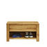 GARDEROBENBANK Wildeiche massiv, teilmassiv Eichefarben - Eichefarben, Basics, Holz (78/43/36,8cm) - Linea Natura GARDEROBENBANK Wildeiche massiv, teilmassiv Eichefarben - Eichefarben, Basics, Holz (78/43/36,8cm) - Linea Natura