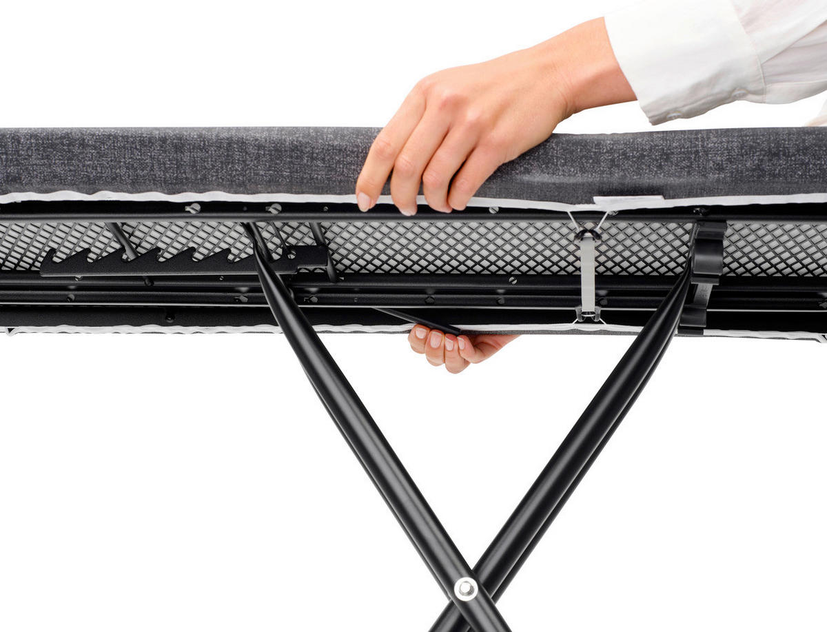 BÜGELBRETT - Blau, Basics, Textil (46/163/7cm) - Brabantia