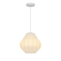 HÄNGELEUCHTE Maluca 29/29 cm  - Weiß, Design, Glas (29/29cm) - Nordlux