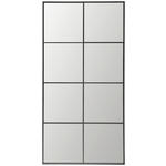 WANDSPIEGEL 90/180/2,6 cm  - Schwarz, LIFESTYLE, Glas/Holzwerkstoff (90/180/2,6cm) - Landscape