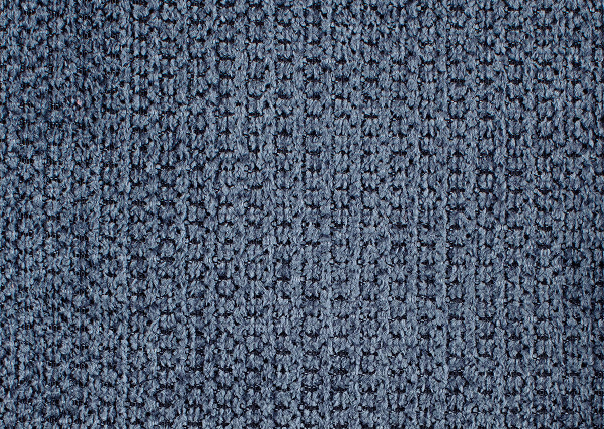 WOHNLANDSCHAFT Flachgewebe Dunkelblau  - Schwarz/Dunkelblau, Konventionell, Textil/Metall (215/333/174cm) - Beldomo System