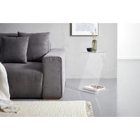 BEISTELLTISCH 33/33/60 cm Klar  - Klar, Design, Kunststoff (33/33/60cm) - Xora