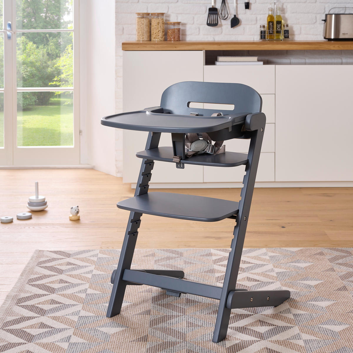 HOCHSTUHL Brunch  - Grau, Design, Holz/Kunststoff (63/48,5/81cm) - Jimmylee