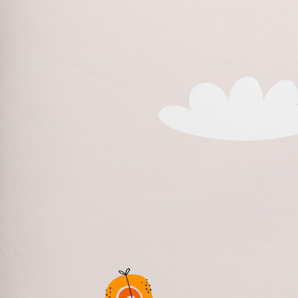 BABYBETTWÄSCHE Flanell 100/135 cm  - Weiß, Basics, Textil (100/135cm) - Patinio