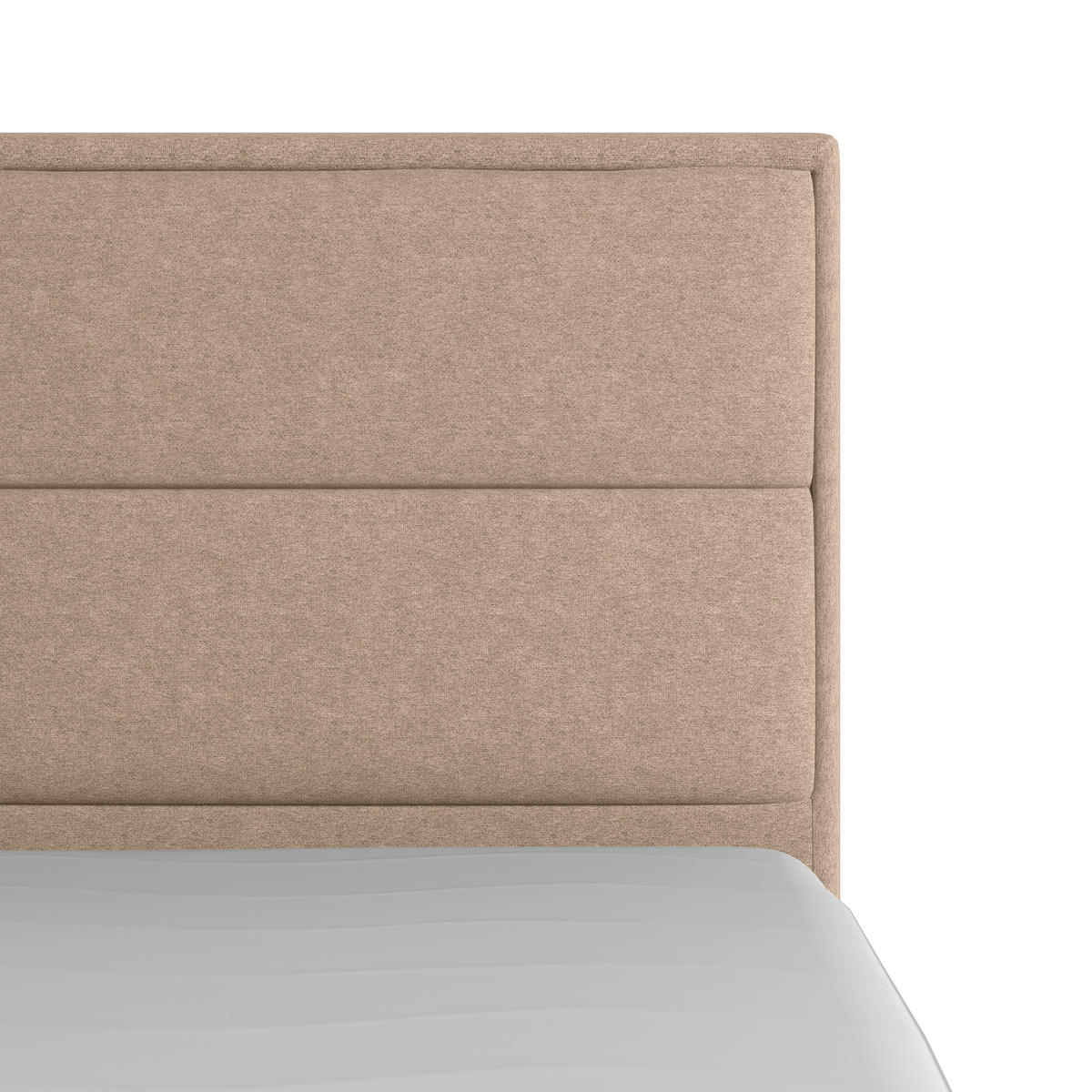 BOXSPRINGBETT 180/200 cm  in Naturfarben  - Schwarz/Naturfarben, Modern, Karton/Holz (180/200cm) - MID.YOU