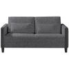 SCHLAFSOFA in Holz, Textil Grau, Schwarz  - Schwarz/Grau, Design, Holz/Textil (174/88/104cm) - Niels Andersson