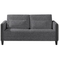 SCHLAFSOFA in Holz, Textil Grau, Schwarz  - Schwarz/Grau, Design, Holz/Textil (174/88/104cm) - Niels Andersson