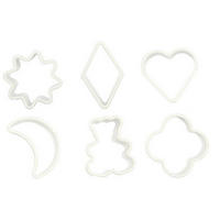 MODELČEK ZA PIŠKOTE - bela, Basics, umetna masa - Fackelmann