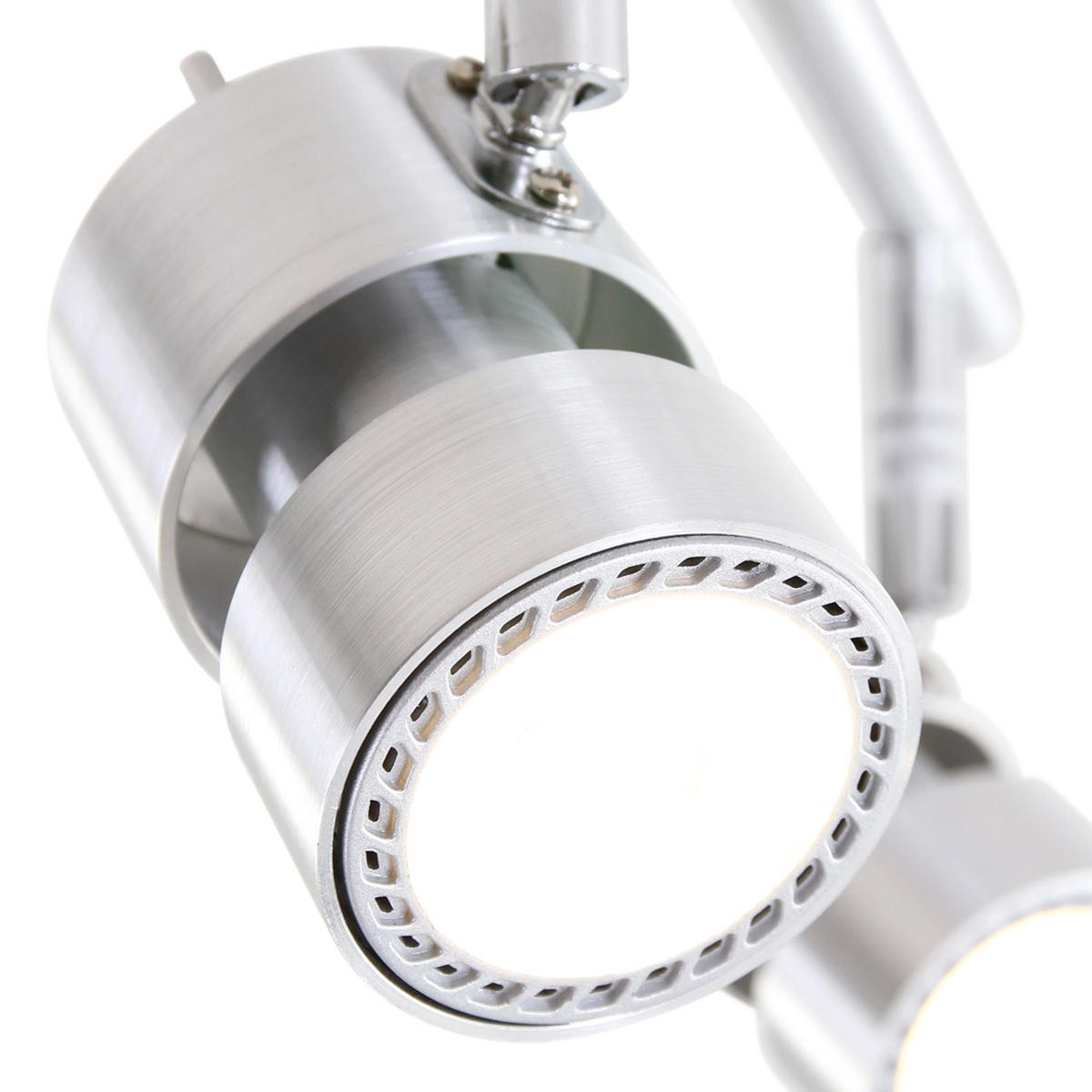 DECKENLEUCHTE 12/12/12 cm   - Silberfarben, Trend, Metall (12/12/12cm)