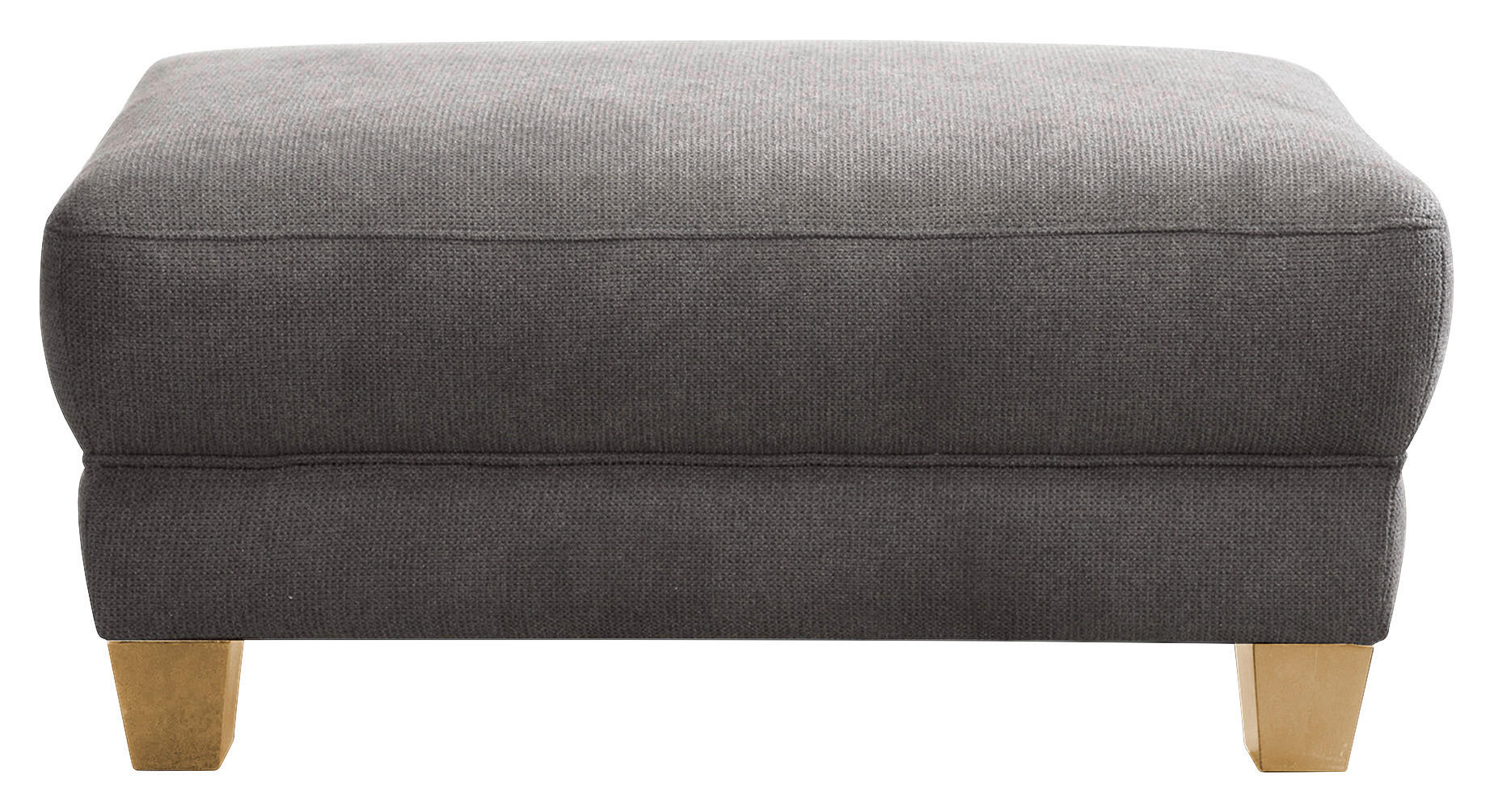 Thumbnail - Sit & More Hocker, Grau, Textil, Buche, rechteckig, 101x45x66 cm, Goldenes M, DGM-Klimapakt, Oeko-Tex® Standard 100, Mad...