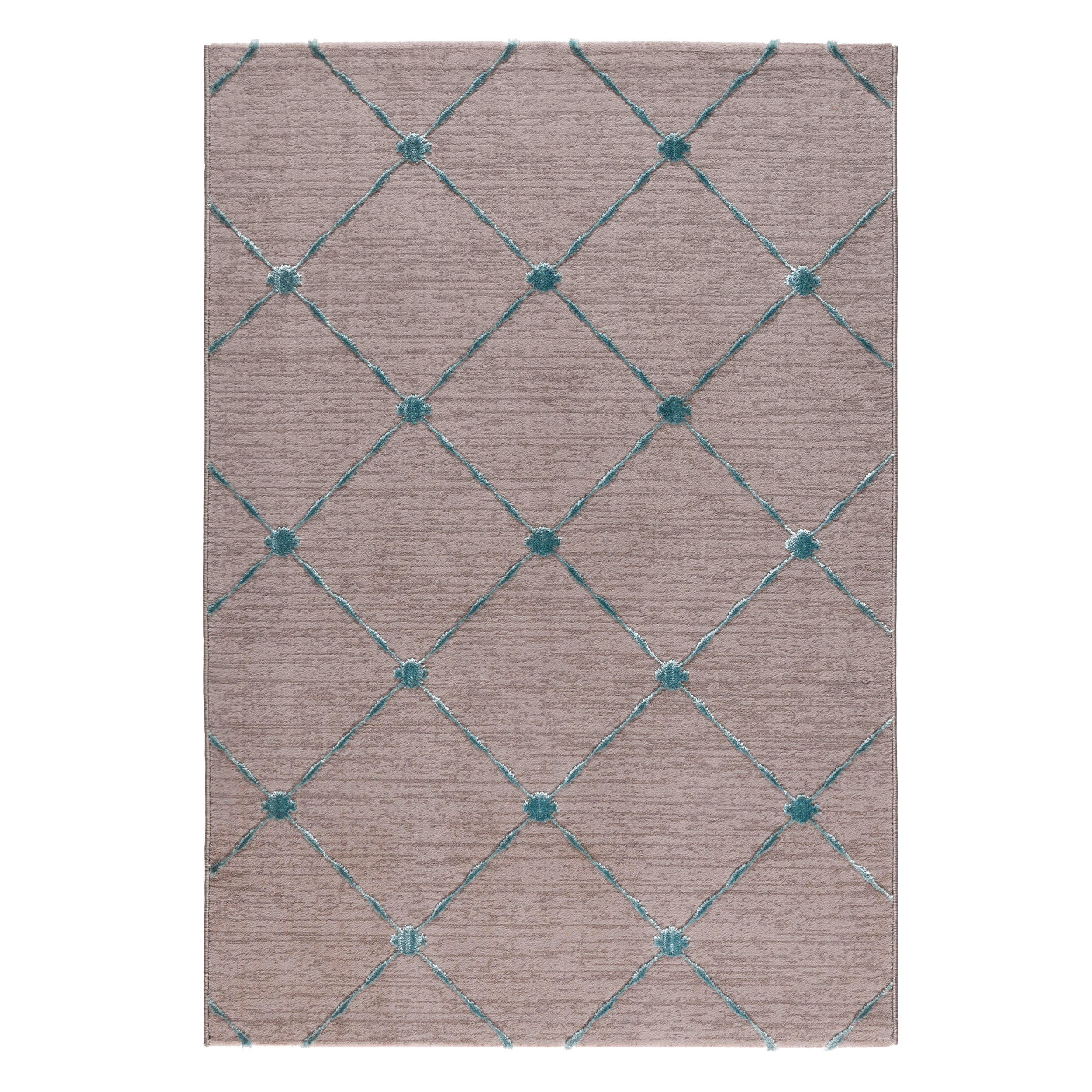 WEBTEPPICH 120/170 cm LARA Blau  - Blau, Basics, Textil (120/170cm)