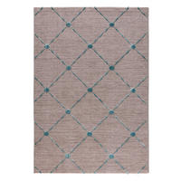 WEBTEPPICH 120/170 cm LARA Blau  - Blau, Basics, Textil (120/170cm)
