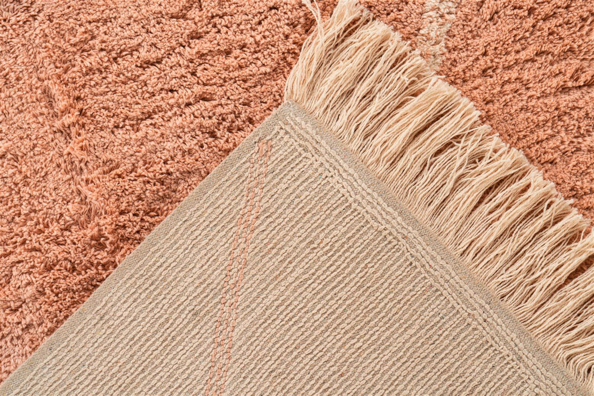 TEPPICH 120/170 cm Mylen 225 Creme / Altrosa Creme, Altrosa  - Creme/Altrosa, KONVENTIONELL, Textil (120/170cm)