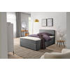 BOXBETT 120/200 cm  in Hellgrau  - Hellgrau, KONVENTIONELL, Holz/Textil (120/200cm) - P & B