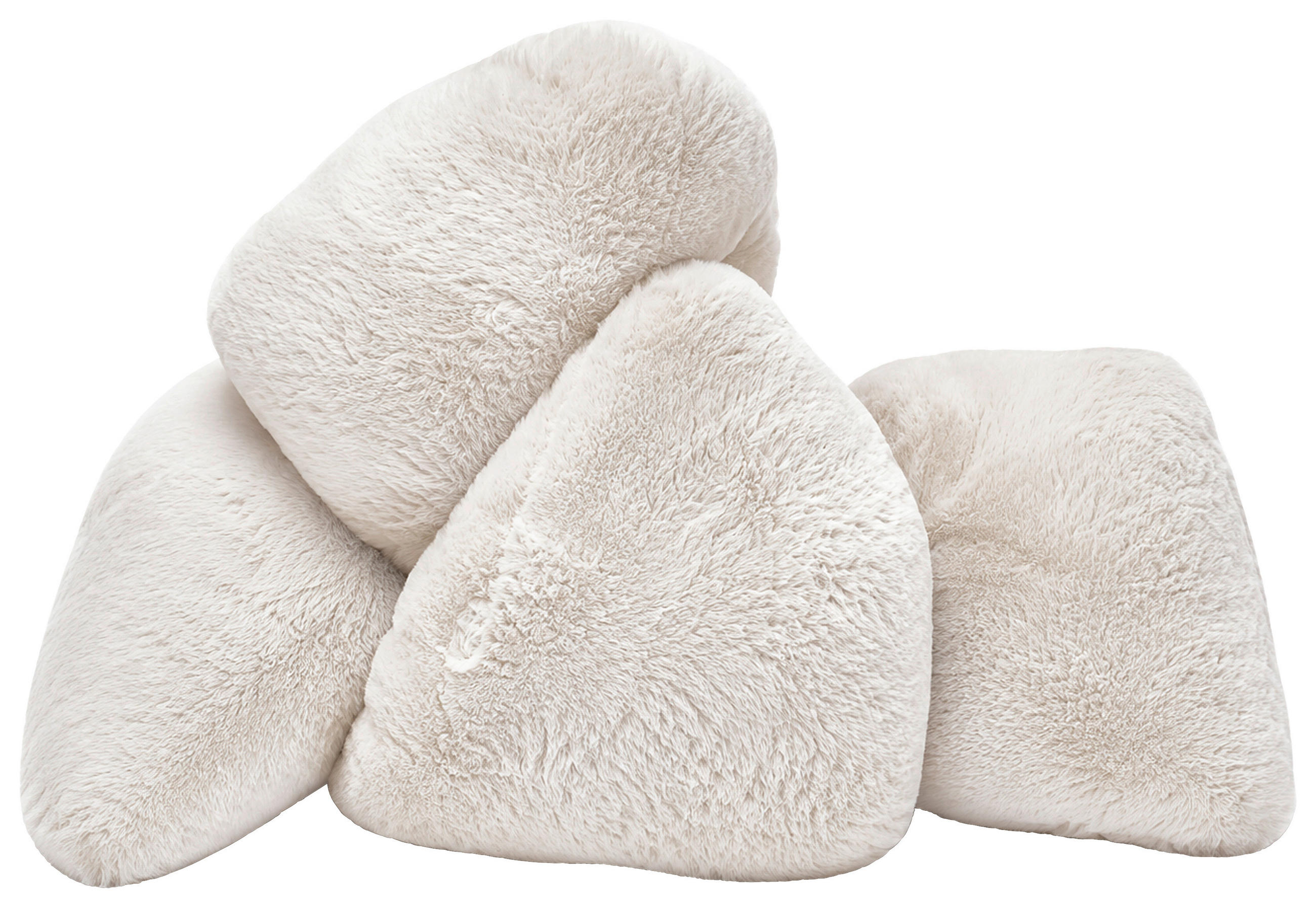 ZIERKISSEN  25/178 cm   - Perlmutt, Basics, Textil (25/178cm) - Novel