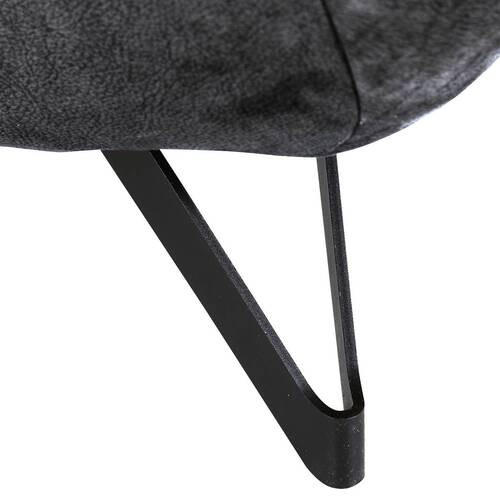 Thumbnail - Carryhome Chaiselongue Tabaluga, Anthrazit, Textil, Füllung: Polyester, 190x90x95 cm, Stoffauswahl, seitenverkehrt erhäl...