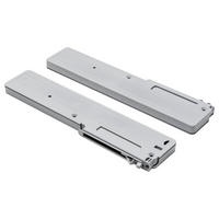 TÜRDÄMPFER 27/1,5/6,7 cm  - Grau, Kunststoff/Metall (27/1,5/6,7cm) - Jutzler