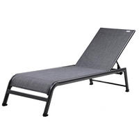 ZÁHRADNÉ LEŽADLO,  - Basics, kov/textil (112cm) - Doppler