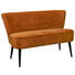 SITZBANK 140/83/75 cm in Goldfarben - Goldfarben/Schwarz, Trend, Holz/Holzwerkstoff (140/83/75cm) - Carryhome SITZBANK 140/83/75 cm in Goldfarben - Goldfarben/Schwarz, Trend, Holz/Holzwerkstoff (140/83/75cm) - Carryhome