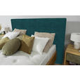 BOXSPRINGBETT 180/200 cm  in Petrol, Wildeiche  - Wildeiche/Petrol, Natur, Holz/Textil (180/200cm) - Valnatura