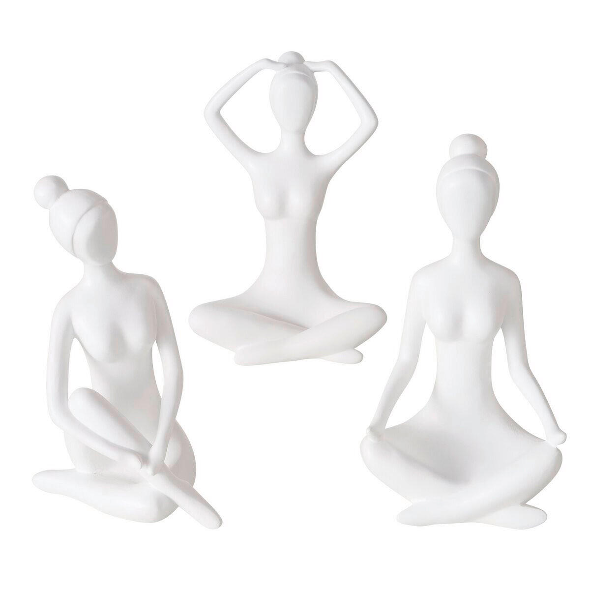 FIGÚRKA – ŽENA - biela, Basics, plast (20/15/29cm)