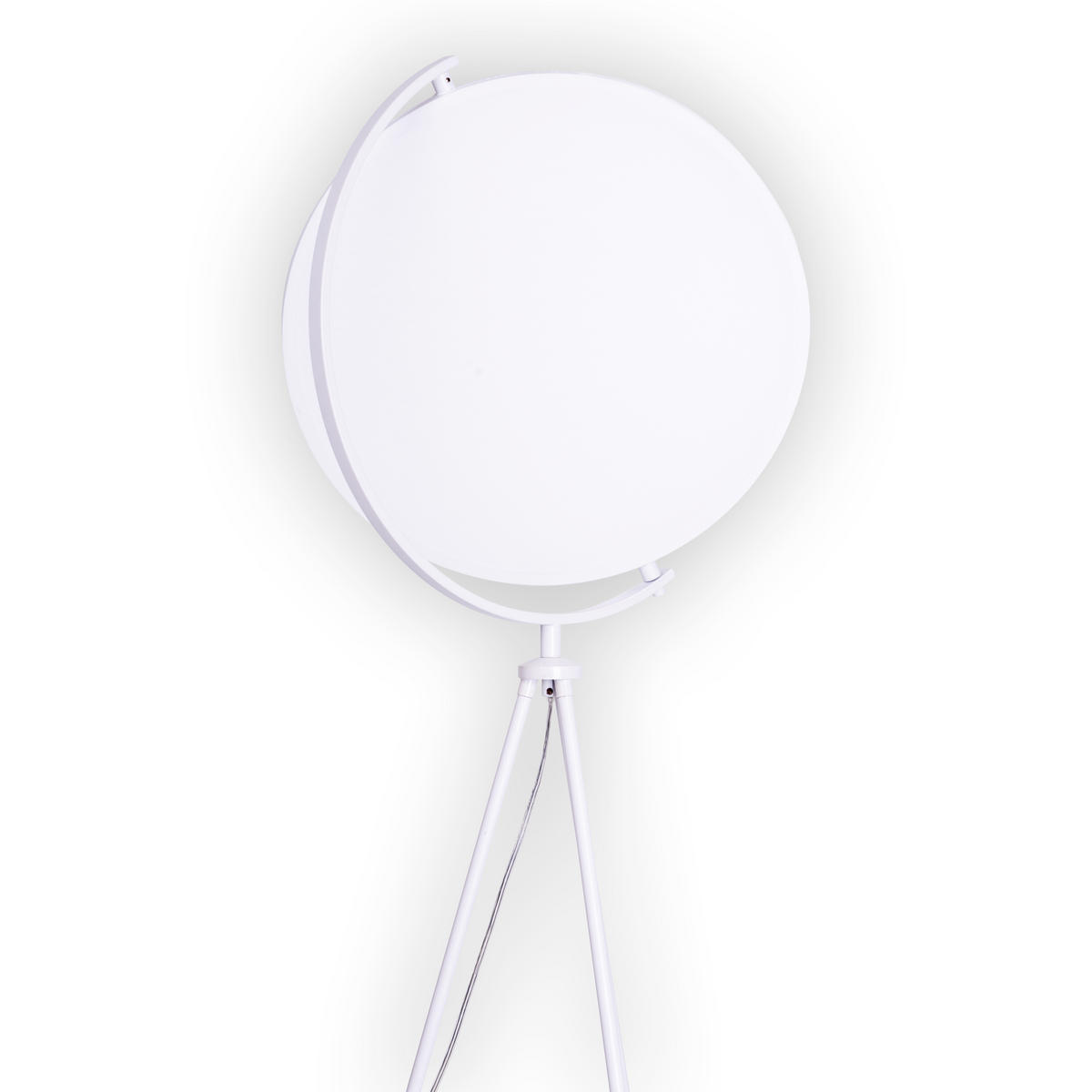 LED-STEHLEUCHTE 41/156 cm    - Weiß, Design, Kunststoff/Textil (41/156cm) - Näve