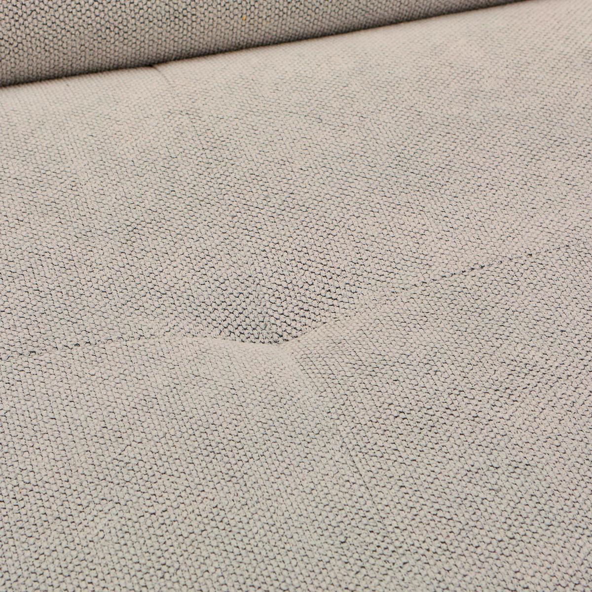 ECKSOFA in Webstoff Taupe  - Taupe/Schwarz, Design, Textil/Metall (235/280cm) - Hom`in