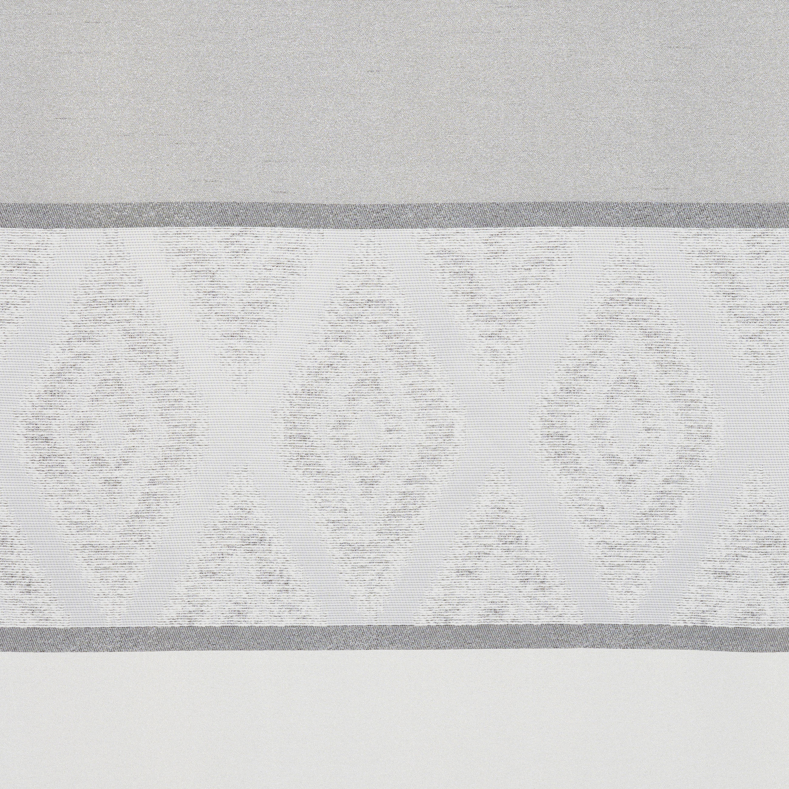 DEKOSTOFF per lfm halbtransparent  - Grau, KONVENTIONELL, Textil (140cm) - Esposa