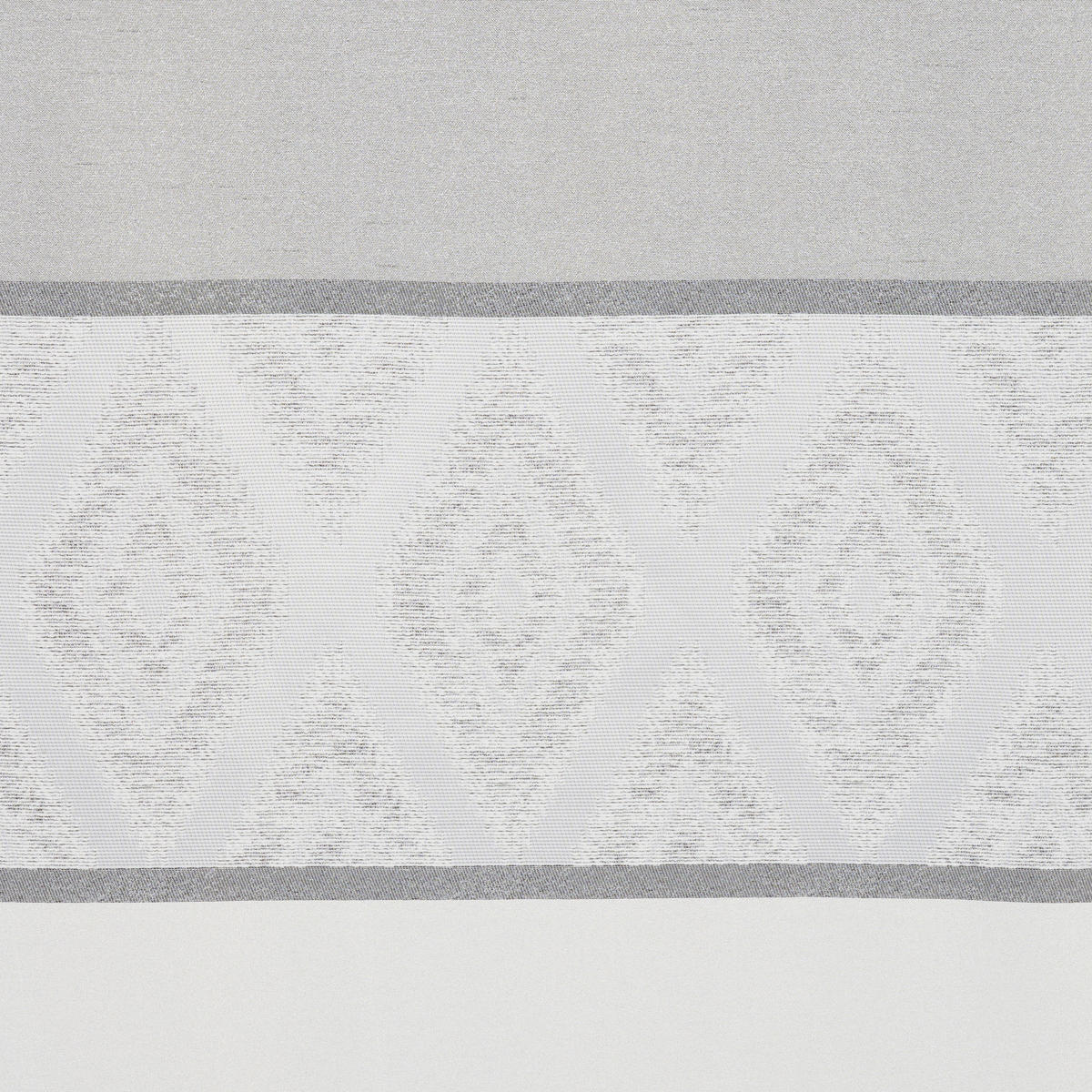 DEKOSTOFF per lfm halbtransparent  - Grau, KONVENTIONELL, Textil (140cm) - Esposa