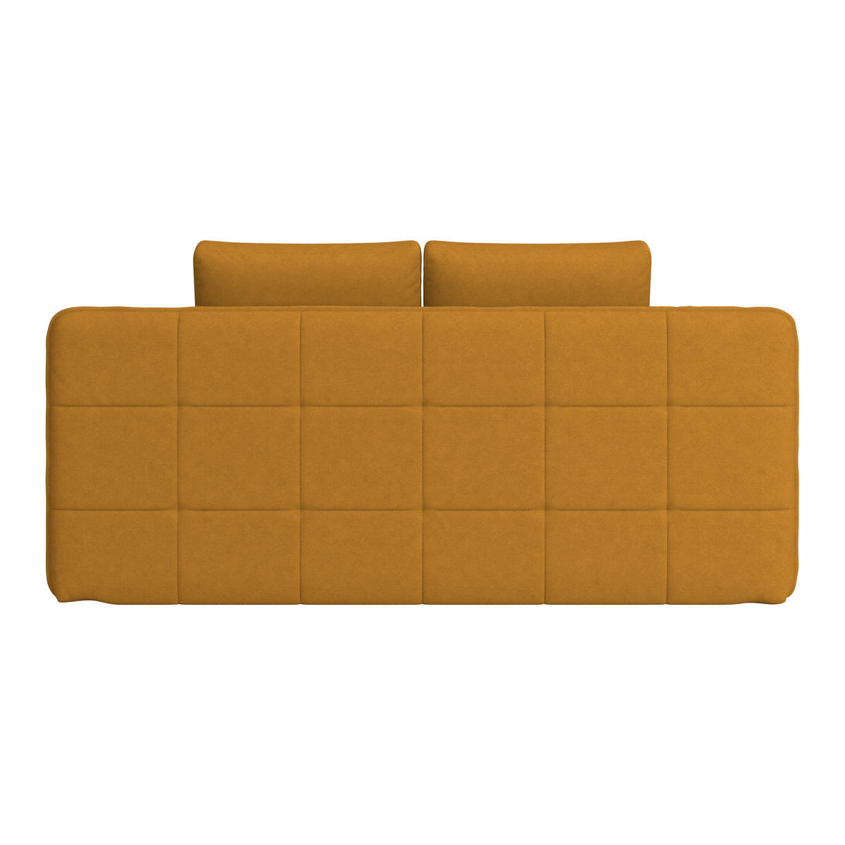 SCHLAFSOFA in Webstoff Gelb  - Gelb/Schwarz, Modern, Kunststoff/Textil (202/73-92/105cm) - MID.YOU