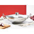 WOK 36 cm - Klar/Edelstahlfarben, Basics, Glas/Metall (36cm) - Schulte Ufer