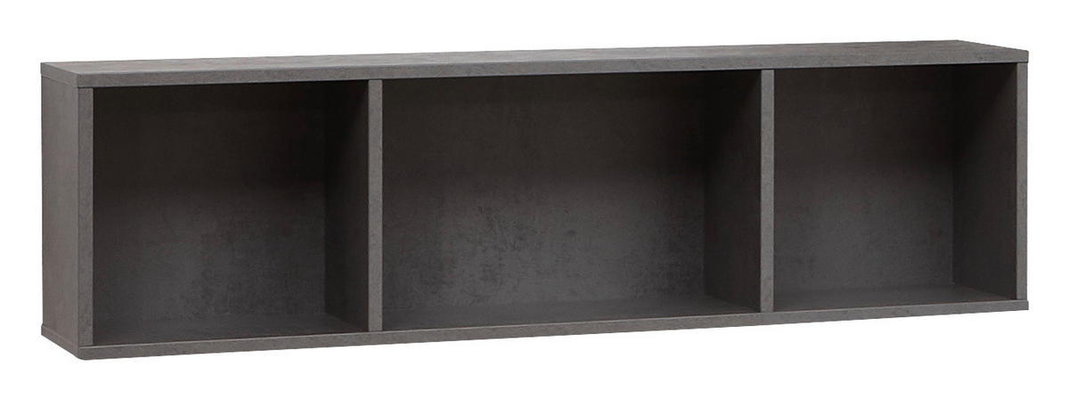 BADEZIMMERREGAL 70/20/17 cm  - Grau, Design, Holzwerkstoff (70/20/17cm) - Dieter Knoll