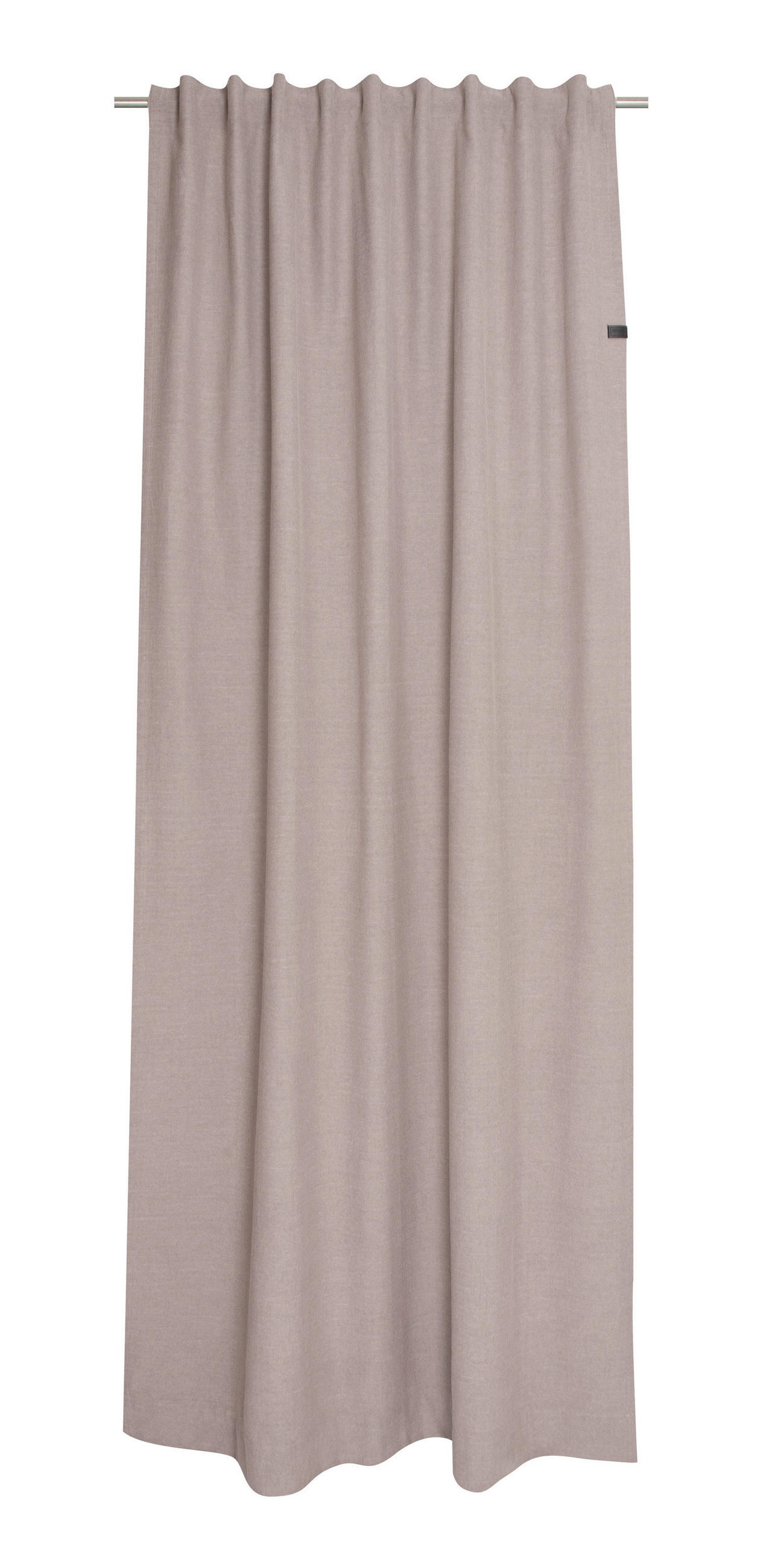 FERTIGVORHANG blickdicht  - Hellbraun, Basics, Textil (130/250cm) - Schöner Wohnen