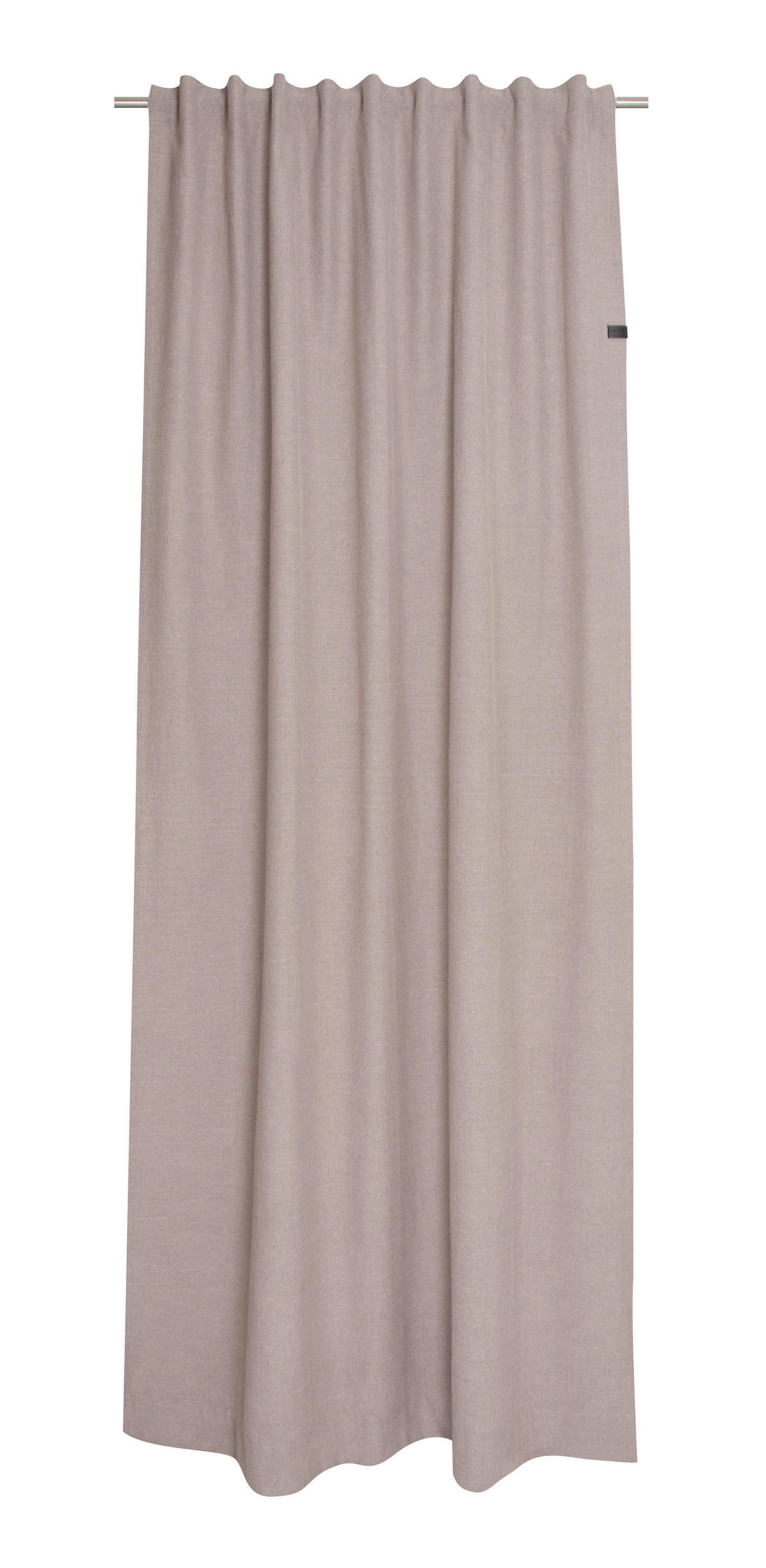 FERTIGVORHANG blickdicht  - Hellbraun, Basics, Textil (130/250cm) - Schöner Wohnen