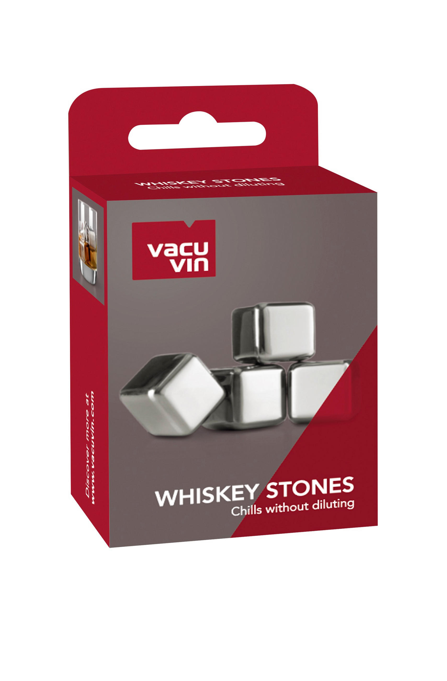 VIŠEKRATNE KOCKE LEDA - Basics, metal (3.2/7.2/11.7cm) - Vacu Vin