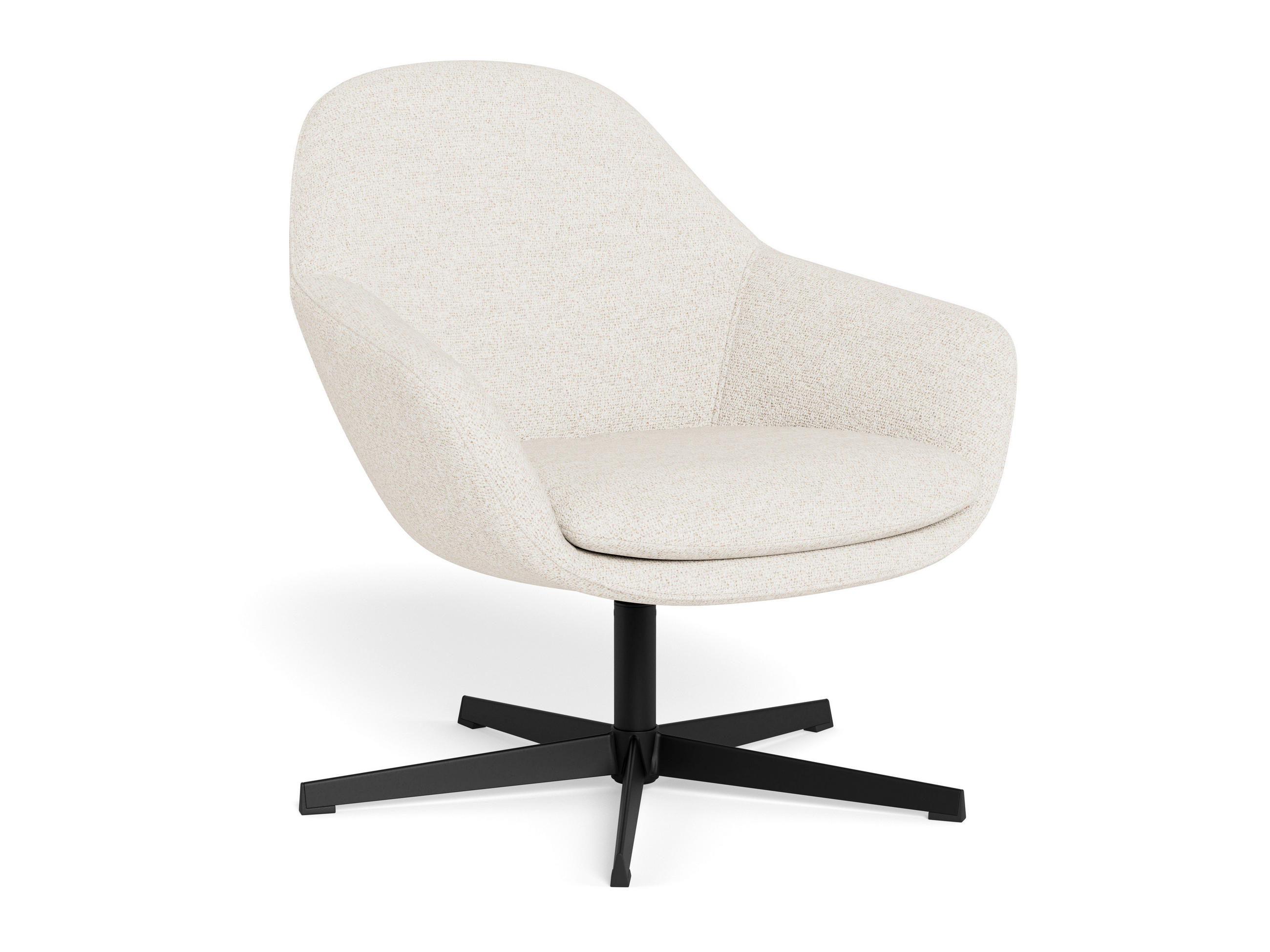 FÅTÖLJ i metall, textil svart, beige  - beige/svart, Modern, metall/textil (74/81/72cm) - Livetastic